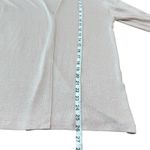 VERO MODA Womens Cardigan Sweater Open Front Cotton Ribbed Cream Size Medium Photo 9