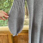 Nanette Lepore Grey Bishop Sleeve Sweater Dress Size XL. NEW Photo 3