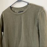 Treasure & Bond Sweatshirt Crewneck Pullover Olive Night Green Casual Photo 1