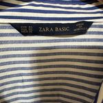 ZARA - Poplin Shirt - Blue White - *NWT* Photo 3