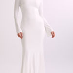 Meshki  long sleeve white dress Photo 0