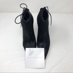 Manolo Blahnik black calf hair pointed booties, made in italy, size 40, NWOT Photo 6