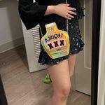 Boutique tequilla holographic crossbody bag gold Photo 2