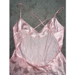 Victoria's Secret Women’s Victoria Secret Satin Pink Slip Dress Gown. Size LARGE Photo 2
