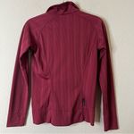 Merrell  Long Sleeve Base Layer Quarter Zip Burgundy Size XS Photo 3