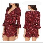 Free People  All The Right Ruffles Romper in Berry Photo 10