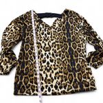 Vine & Love Leopard V Neck Buckle Top‎ Photo 15