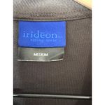 Irideon Riding Wear‎ Black Short Sleeve Half Zip Polo Shirt Top Women's Medium Photo 1