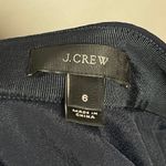 J.Crew  Pleated Skirt Navy Blue Women Size‎ 6 Office Preppy Classic Academia Photo 7