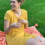 Old Navy Mustard Yellow Dress Photo 0