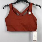 Calia by Carrie Underwood Powersculpt Crossback Sports Bra Size XL Dark Clay New Orange Photo 1