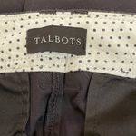 Talbots Women’s  PERFECT CROP CURVY black color casual pants Size 6 Photo 3