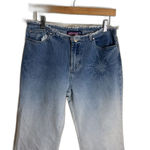 Bubblegum Vtg  Flare Raw Hem Waist Jeans size 11/12 Y2K babygirl festival rave Photo 1