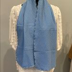 Blue Polka Dot Scarf Photo 3