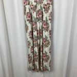Kate Quinn Cream&Pink Floral Jumpsuit Sz.L NWT Pink Size L Photo 4