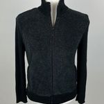 Carolyn Taylor  Black Fleece Sweater Size S NWT Photo 0