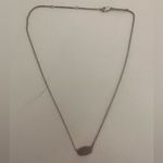 Kendra Scott  Elisa Short Pendant Necklace Sterling Silver Photo 2
