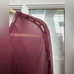 Badgley Mischka  Maroon Blouson Formal Cocktail Dress Women’s Size 20 Photo 9