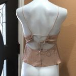 ZARA  light cream open back top Photo 3