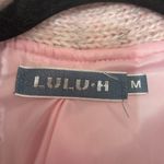 Lulu H Paris Kint Pastel Cardigan. Size Medium Purple Photo 3