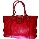 Kate Landry Red Shoulder Bag with Classic Design Photo 0