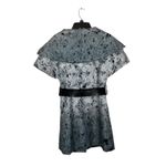 Cartise Ombré Wool Blend Belted Portrait Collar Blazer Dress Small Black Photo 8