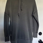 Aerie  Charcoal Hoodie with Unique Detail Photo 0