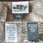 Vintage Wild Wings Collection Zip Jacket Sweatshirt Sweater Hummingbird L Purple Size L Photo 6