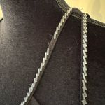 Ethereal by Paper Crane Black Cocktail Dress with Silver Beading L Photo 9