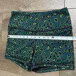 Fleo Booty Shorts Green Animal Print Size‎ Medium Photo 5