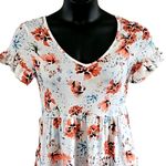 Hibluco Women Oversized Babydoll Floral Midi T Photo 4