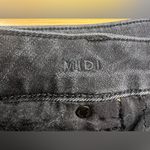 American Eagle Women The Dream Jean Black Midi Cutoff Stretch Denim shorts|Sz:18 Photo 15