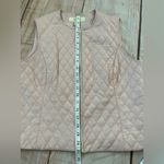 Peck & Peck Womens Vintage  Lamb Leather Vest Quilted Lined Pink Medium Photo 5