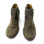 Clarks  Boots‎ Womens 9 Carleta Brown Leather Nubuck Ankle Bootie Block Heel Photo 1