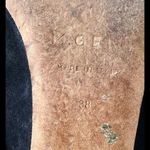 M. GEMI The Gia Designer Luxury Point Suede Loafers Size 38 US 7.5 $245 Black Photo 7