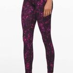 Lululemon  Women’s Speed Up Tight Leggings Full-On Luxtreme, Size 2 Color: Undercurrent Grapealicious Multi Excellent, like new condition No signs or wear  Photo 0