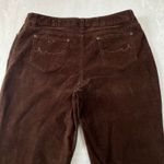 st. john's bay  High Rise Corduroy Boot Cut Pants Size 16 Stretch Western Boho Photo 5