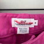 Vineyard Vines Hot Pink Jeans Barbiecore Denim Cotton Stretch Spandex Button Zip Photo 6