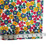 Marni high waisted Multicolour Cropped denim Floral Trousers EUC Orange Size 6 Photo 13