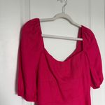 Reformation  Belgium Linen Dress Midi Corvette Photo 5