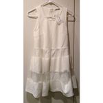 Dainty Hooligan 💕💕 Short White Dress ~ DAMAGED Photo 3