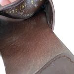 Salvatore Ferragamo  Wood Slide Sandals Brown Light Blue Logo size 8 Photo 10