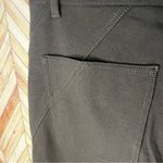 Elie Tahari ‎ Black Tapered Button 4 Pockets Stitching Design Women’s Size Medium Photo 8