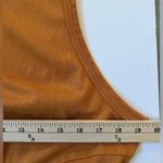 l*space L* Amber Seaview Twist Mini Dress Sleeveless Coverup Cotton Yellow Gold XL Photo 8