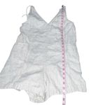 Athleta  Retreat Linen Romper Women's Size XS Undyed‎ Beige Sleeveless Pockets Photo 7