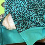 JUN & IVY Vintage Animal Print Green Sweat Sz Small 90’S Y2K Black Photo 8