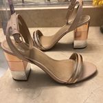 Apt. 9  Vetmetallic Metallic Tricolor Block Heel Photo 0