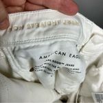 American Eagle  Outfitters white Mom Straight Jeans size 10‎ Photo 11