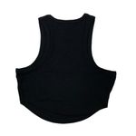 Love Tree Love‎ Tree Crop Top Large Black Stretch Tank Y2K Streetwear Festival Photo 2