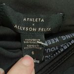 Athleta  x Allyson Felix Black Legend Soft Shell Pants - Size 6 New Without Tags Photo 5